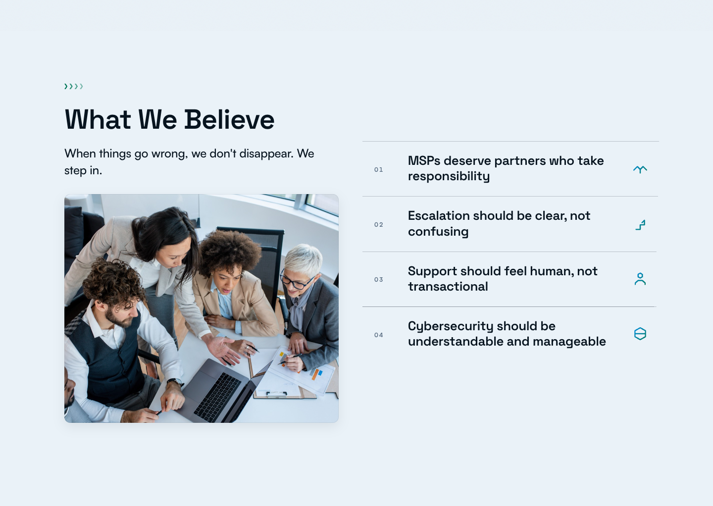 What We Believe
