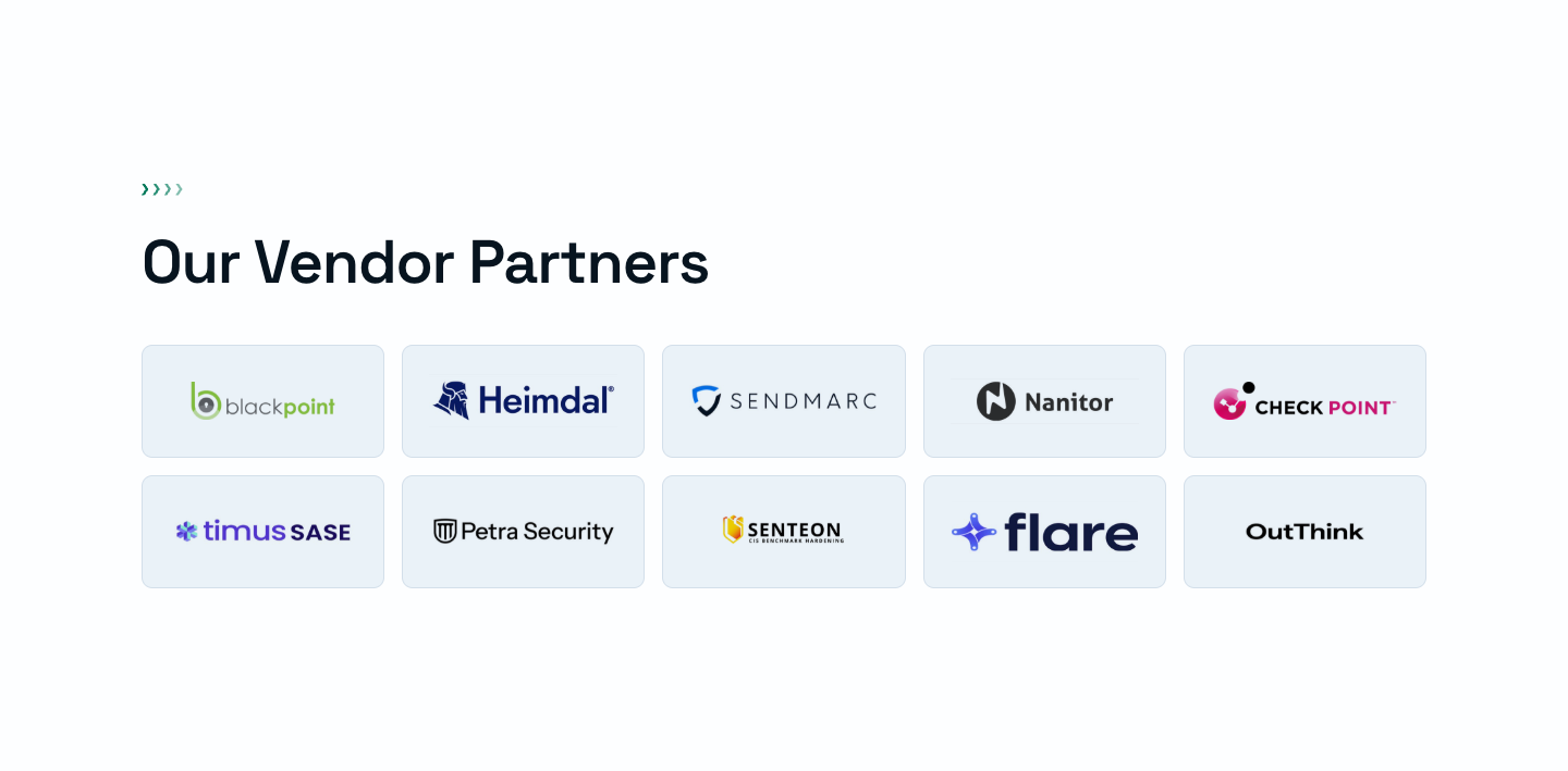 Our Vendor Partners